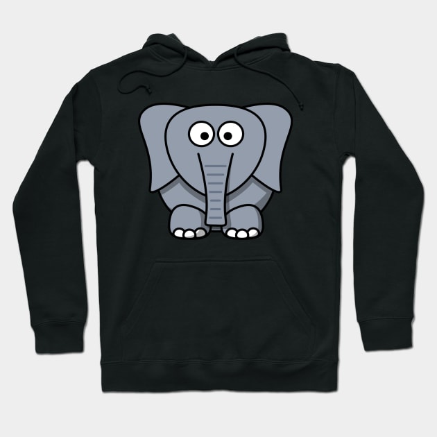 Funny elephant Hoodie by BrechtVdS